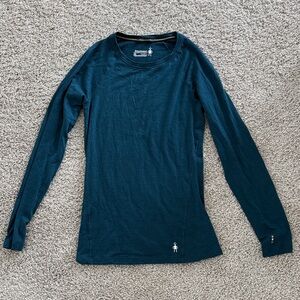 Smartwool Teal Long Sleeve Shirt